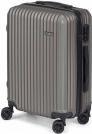 Actual product image Arte Regal dark gray abs cabin slatted suitcase