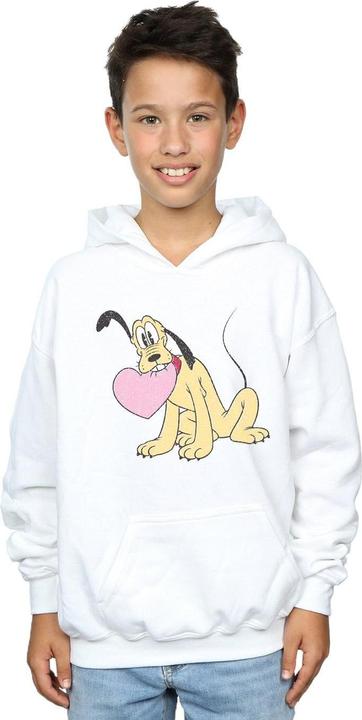 Immagine prodotto Disney Pluto Love Heart Felpa con Cappuccio Ragazzi (116)