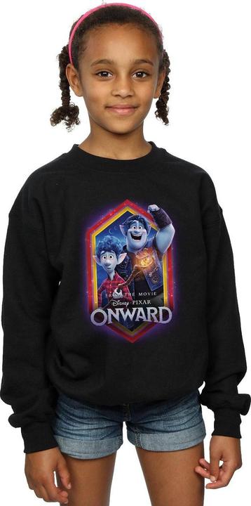Actual product image Disney Girls Onward Brothers Crest Sweatshirt (140, 146)