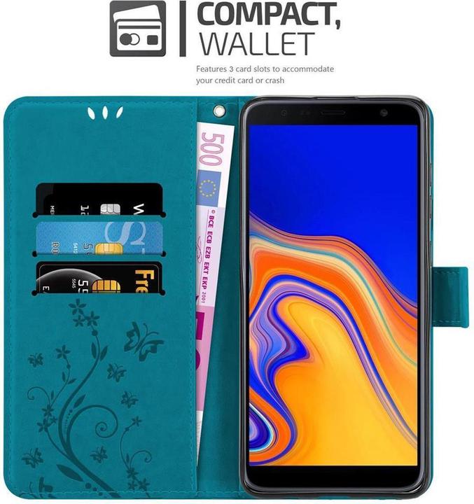 Immagine prodotto Cadorabo Copertina del libro a fiori (Samsung Galaxy J4+)