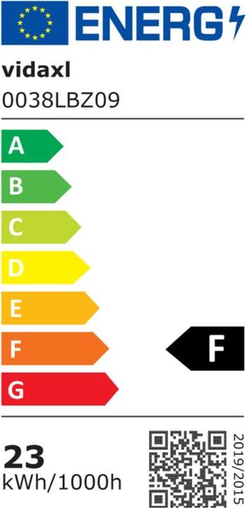 Immagine prodotto VidaXL Facchino (40 cm, 210 cm)