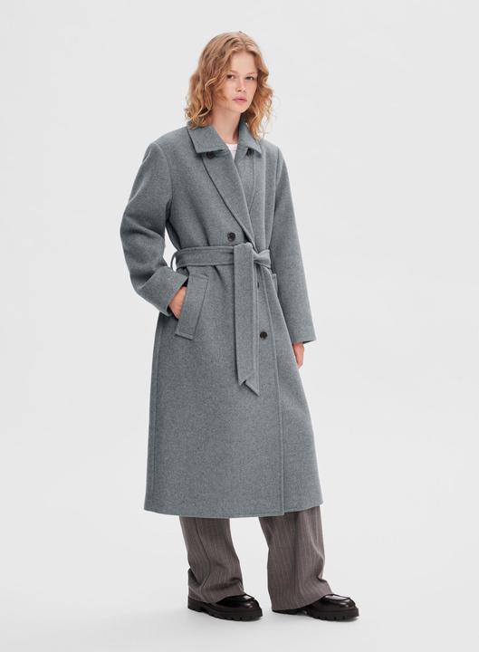 Produktbild Selected Femme Zweireihiger Wollmantel (40)