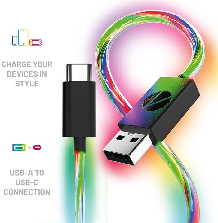 Produktbild Stealth USB A — USB C (PS5, Switch, Switch Lite, Switch OLED)