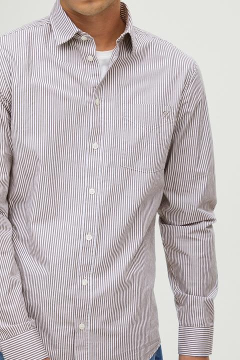 Actual product image Casual Friday CFAnton LS CA striped shirt - 20504767 (XL)