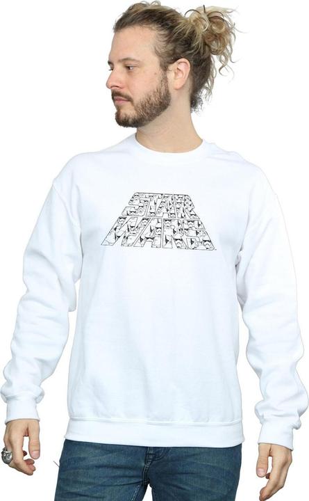Image du produit Star Wars - Sweat THE RISE OF SKYWALKER TROOPER FILLED LOGO - Homme (XXL)