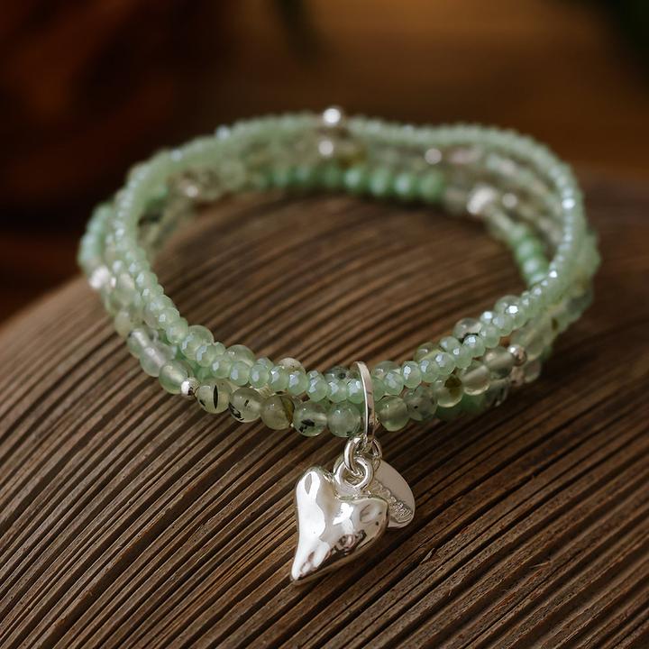 Produktbild Andreani Armband mit echtem Dalmatiner Jaspis (80 cm, Steine)