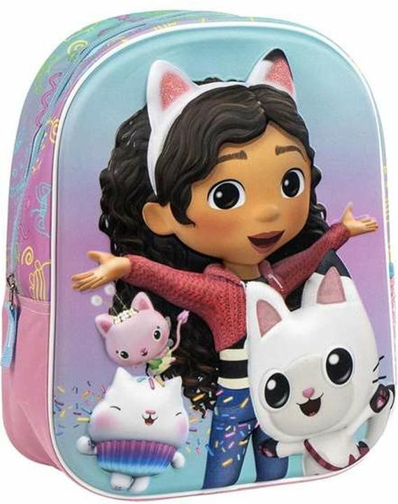 Immagine prodotto Cerda Schulrucksack 3D Gabby's Dollhouse Rosa 25,0 x 31,0 x 10,0 cm