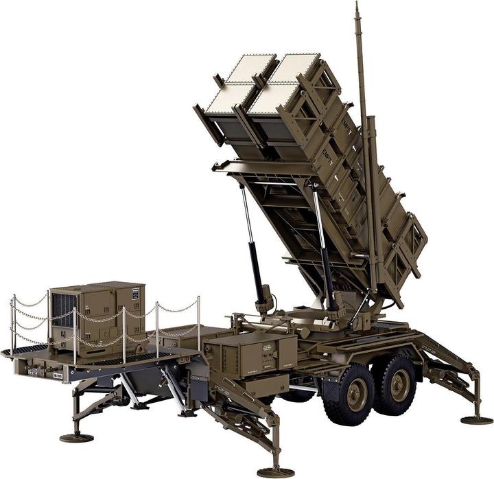 Amewi Semirimorchio US M747 lanciamissili, verde 1:12, Kit