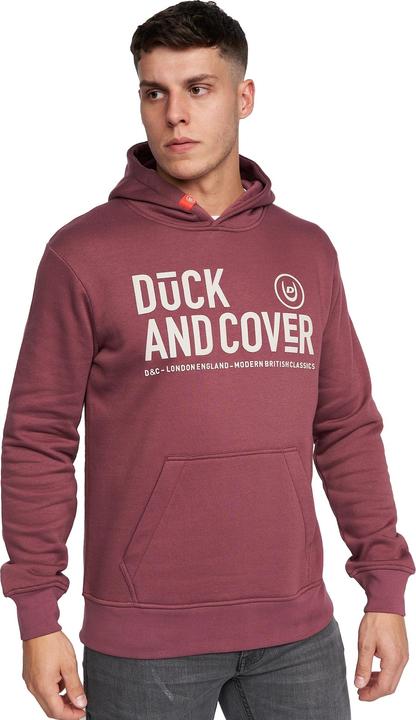 Duck and Cover Mens Hillman Hoodie (S)