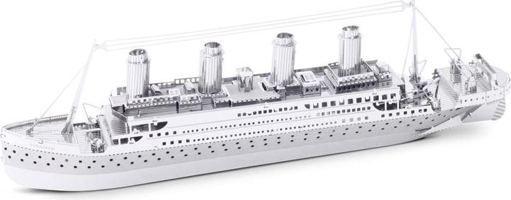 Actual product image Metal Earth Titanic ship silver edition