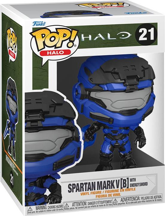Actual product image Funko Pop! Halo Infinite : Mark V (B) w/ Energy Sword (21)