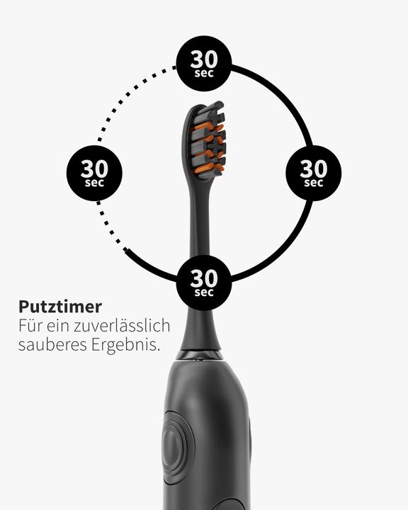 Image du produit Zahnheld Schallzahnbürste im Doppelpack Weiss (Brosse à dents sonique)