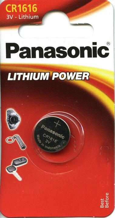 Produktbild Panasonic Lithium Power CR1616 (1 Stk., CR1616, 55 mAh)