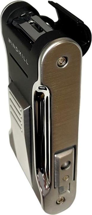 Actual product image Windmill Kantana by Jet Flame Lighter black/silver