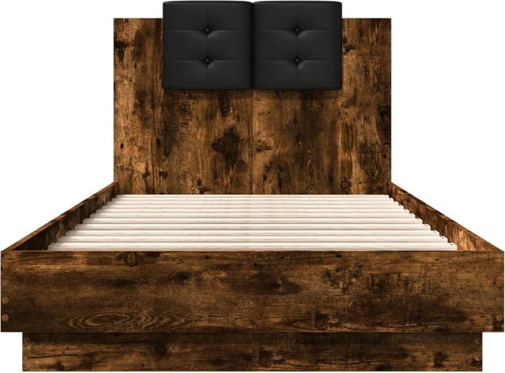 Immagine prodotto VidaXL Struttura letto con testiera e luci LED 90 x 200 cm (90 x 200 cm)