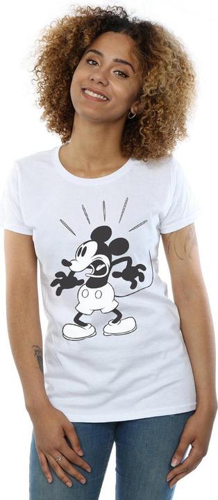 Immagine prodotto Disney Mickey Mouse Scared Maglietta Donna (M)