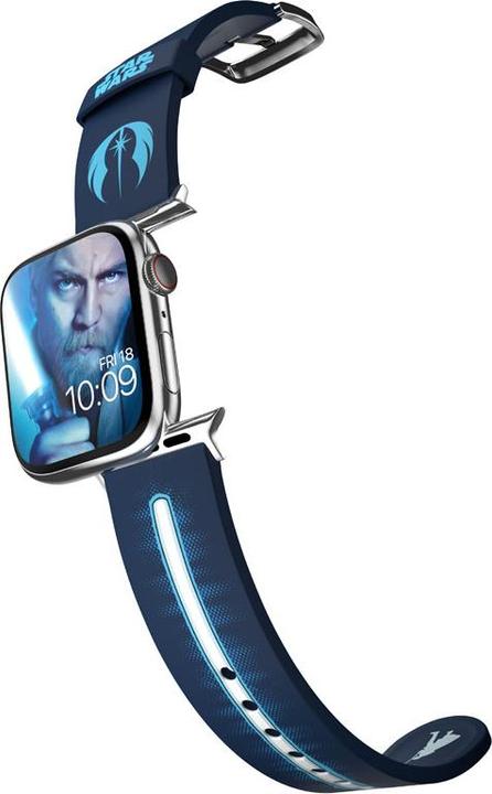 Image du produit Moby Fox Bracelet Smartwatch Star Wars Darth Vader Lightsaber 22 mm (22 mm, Acier inoxydable, Silicone)