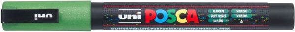 Produktbild Posca Marker PC-3M Rundspitze (Glitter Grün, 1.30 mm, 1 x)