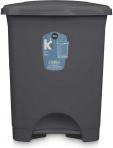 Produktbild Arte Regal Kunststoff-Treteimer 30l anthrazit (30 l)