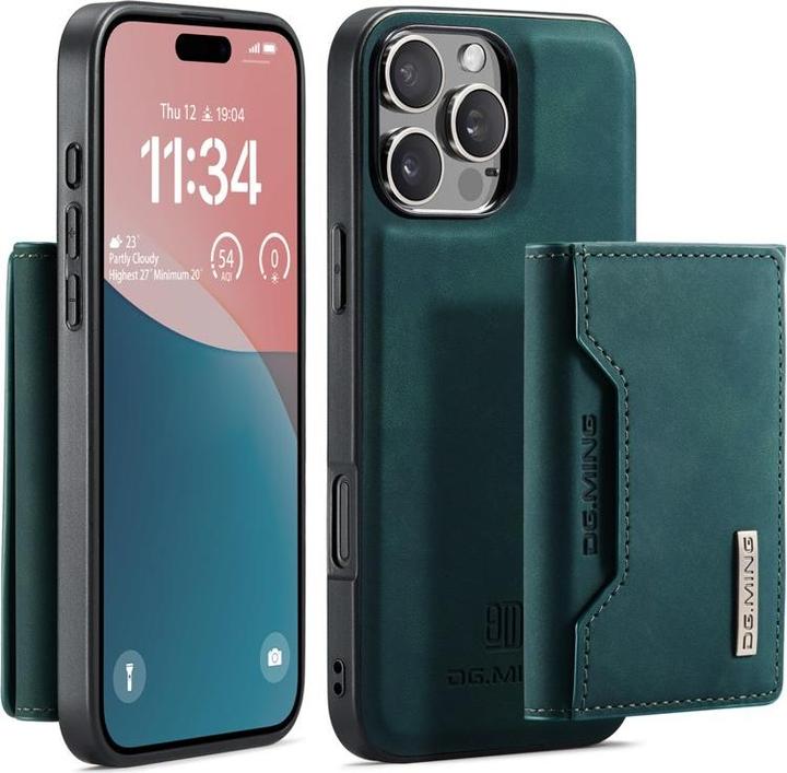 Immagine prodotto Dg.Ming iPhone 11 - Etui, Leder-Optik, Kartenfach & Magnetverschluss, Grün (Apple iPhone 11)