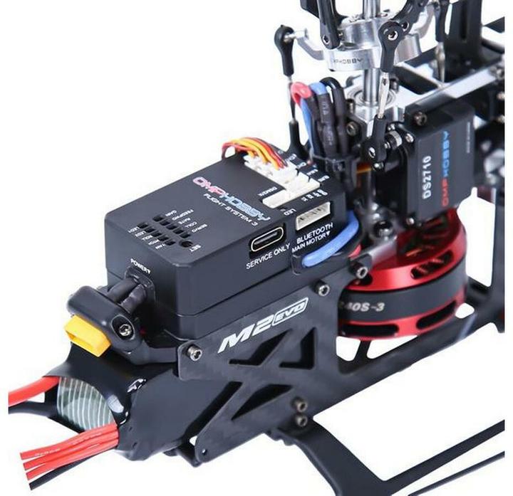 Actual product image OMP Hobby Helikopter M2 MK2 BNF Orange