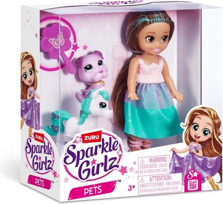 Actual product image BigBuy Fun Doll Sparkle Girlz 12 cm Unicorn Fairy