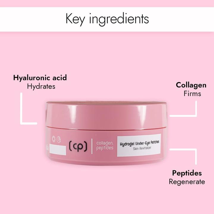 Produktbild Skincyclopedia Under-Eye Patches with Collagen & Peptides (Patches, Tag + Nacht)