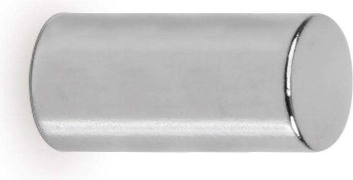 Actual product image Maul Neodymium disc magnet, 5 mm, adhesive force: 1.6 kg, silver (10 x)