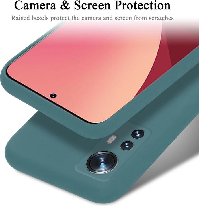 Image du produit Cadorabo TPU Liquid Silicone Case Housse pour Xiaomi 12 / 12X (Xiaomi 12X)