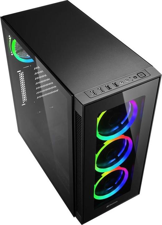 Actual product image Sharkoon TG5 RGB Silent (ATX, mATX, Mini-ITX)