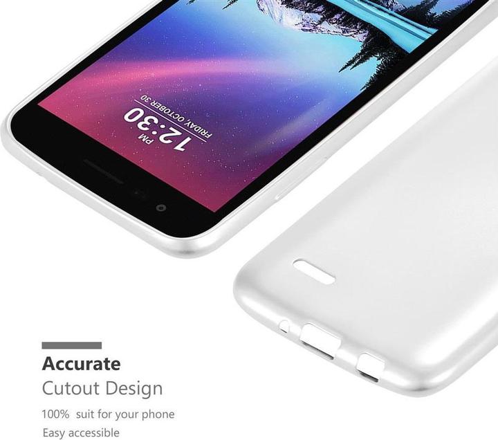 Productafbeelding Cadorabo TPU Matte Metallic hoes (LG K4)