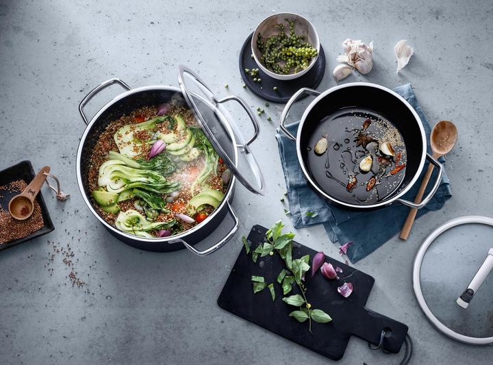 Actual product image WMF Cooking pot set (20 cm, Pan set + pot set, Iron, Steel)