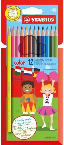 Immagine prodotto STABILO Matita colorata (Multicolore, 12 x)