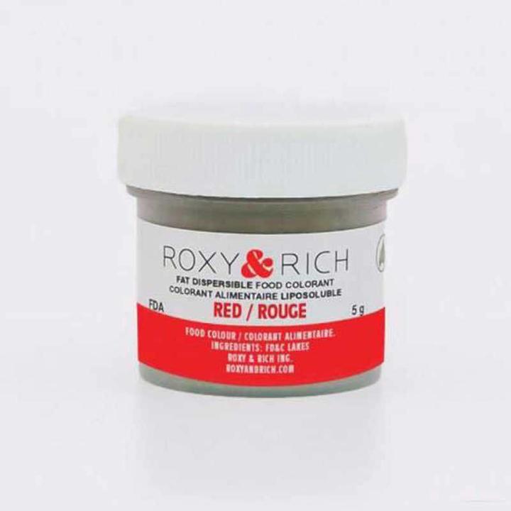 Actual product image Roxy & Rich Fat Soluble Powder Colour Red for Chocolate