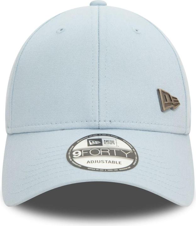 Produktbild New Era 9Forty Strapback Cap - METAL PIN BADGE sky blue
