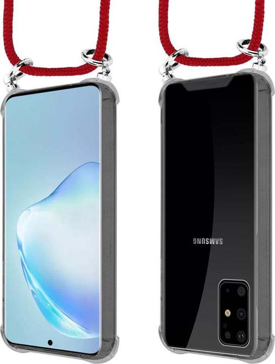 Produktbild Cadorabo TPU Handy Kette SILBER Cover
