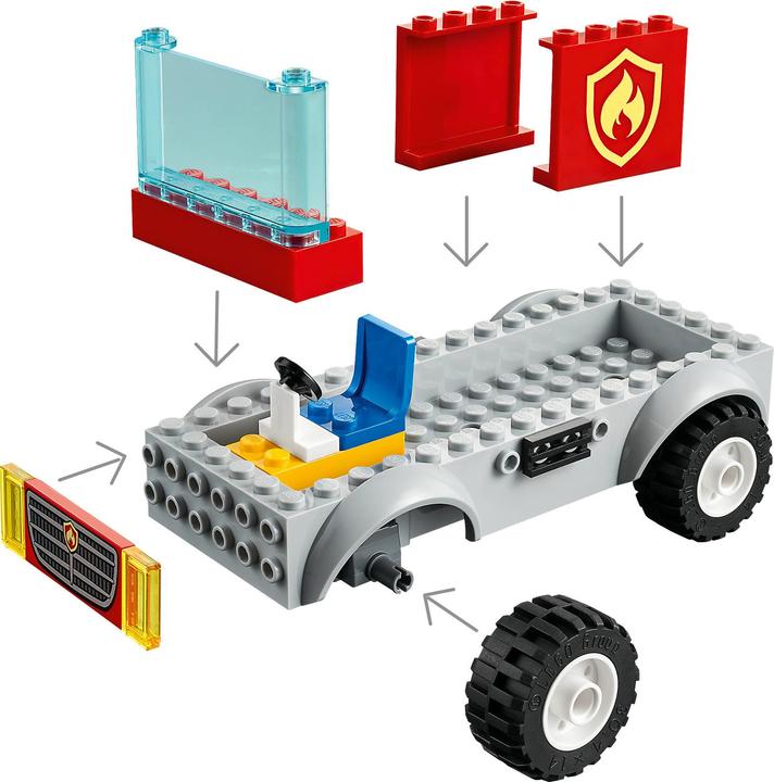 Image du produit LEGO Camion de pompiers (60280, LEGO City)