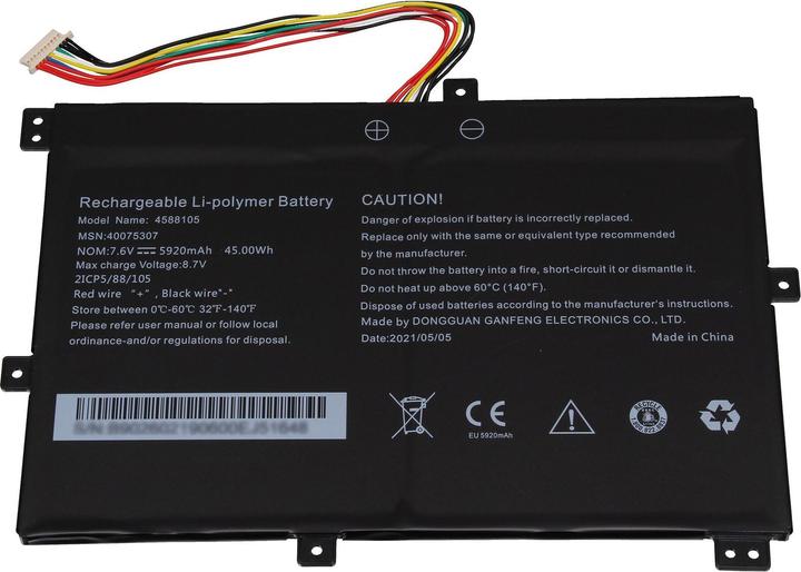Produktbild Medion 4588105 (2 Zellen, 5920 mAh)