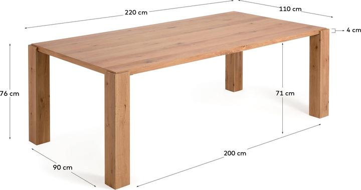 Actual product image Kave Home Deyanira (110 x 220 cm)