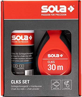 Immagine prodotto MGA SOLA CLKS Set di cordicelle blu - 30 m di cordicella con gesso BLU 230 g in un pratico set - schn