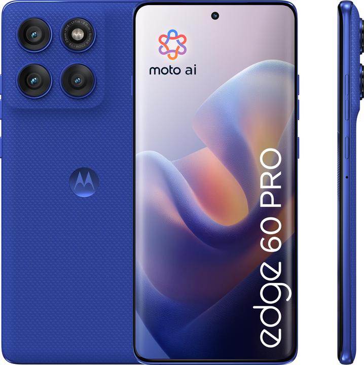 Produktbild Motorola edge 60 pro (512 GB, Blau, 6.67", Dual SIM, 5G)