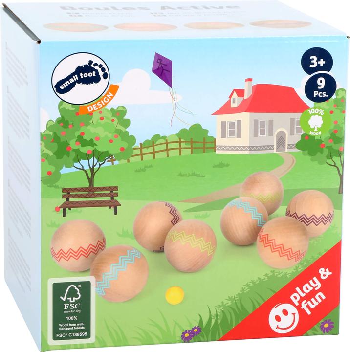 Produktbild small foot Boule „Active“ (8 x, 65 mm)