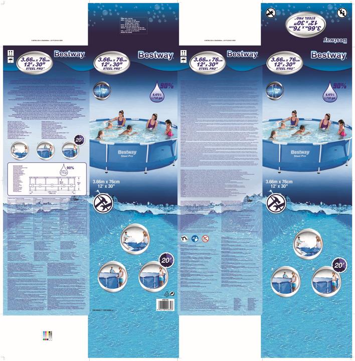Actual product image Bestway Wassim (Ø 366 x 76 cm)