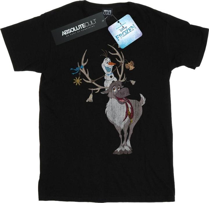 Image du produit Disney - T-shirt FROZEN SVEN AND OLAF CHRISTMAS ORNAMENTS - Homme (5XL)