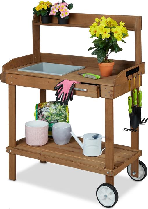 Produktbild Relaxdays Pflanztisch