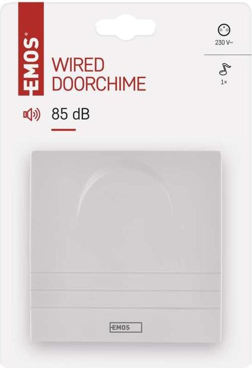 Image du produit Emos Sonnette de porte filaire P57001 (Câblé)