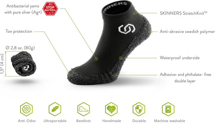 Actual product image Skinners Black (45 - 46)