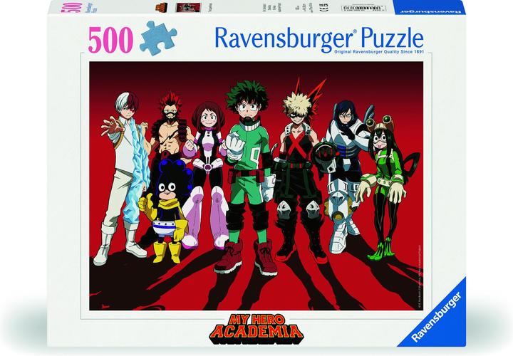 Actual product image Ravensburger Superheroes (500 pieces)