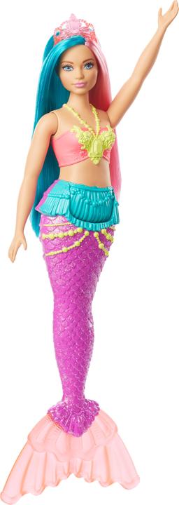 Produktbild Barbie Dreamtopia Meerjungfrau Puppe (türkis- und pinkfarbenes Haar)