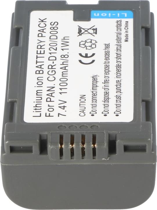 Produktbild AccuCell Akku Panasonic CGR-D120, CGR-D08, CGP-D14 (Akku)